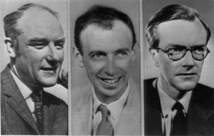 Francis Crick-James Watson-Maurice Wilkins