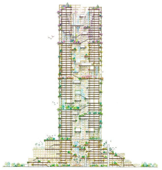 Será construído na Arábia Saudita o maior prédio do mundo; 1008 metros de  altura - Engenharia é