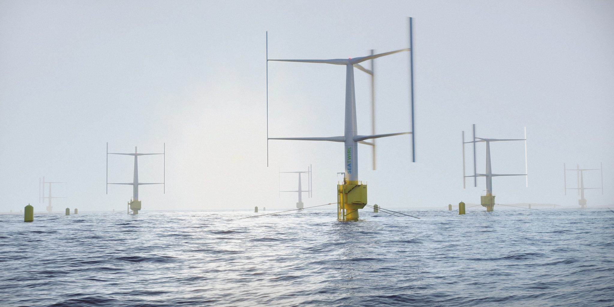 as turbinas verticais são o futuro da energia eólica offshore