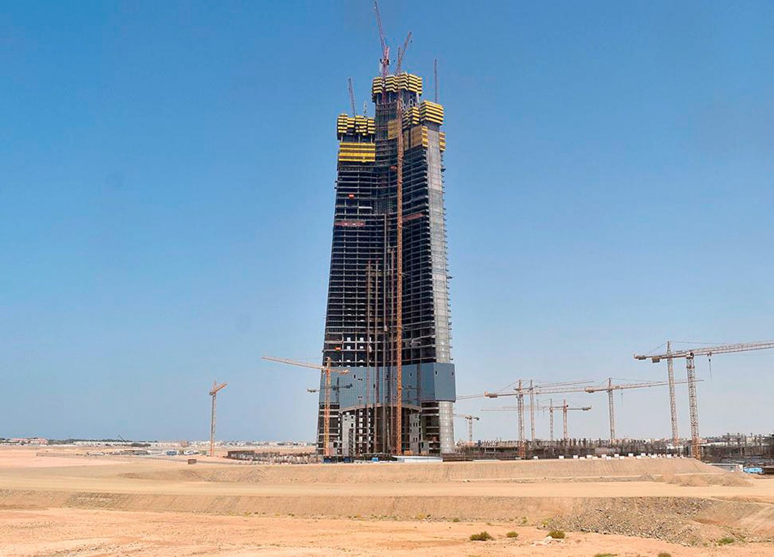 Jeddah Tower Progress 2024 - Karol Martita