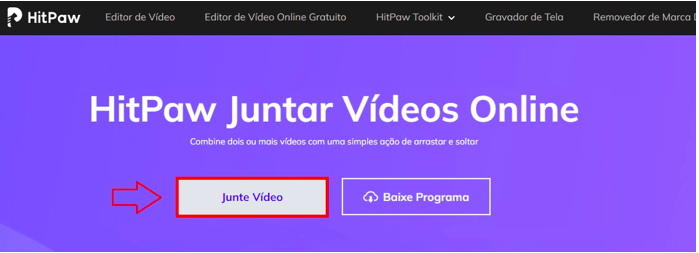 Editor gratuito para juntar vídeos