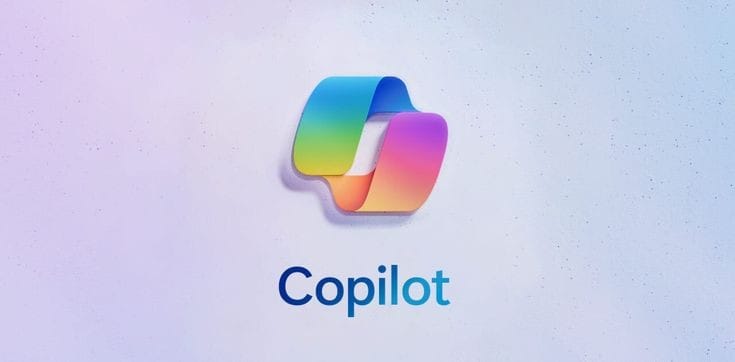 Imagem mostra logo da Copilot sobre um artigo do lançamento do Copilot Premium