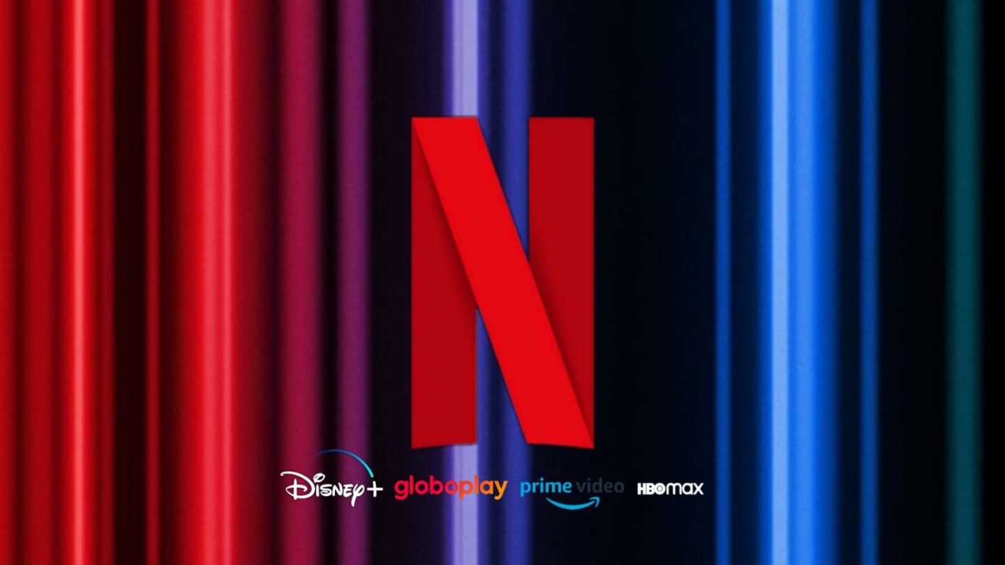 Imagem ilustra a liderança da Netflix nos serviços de streaming