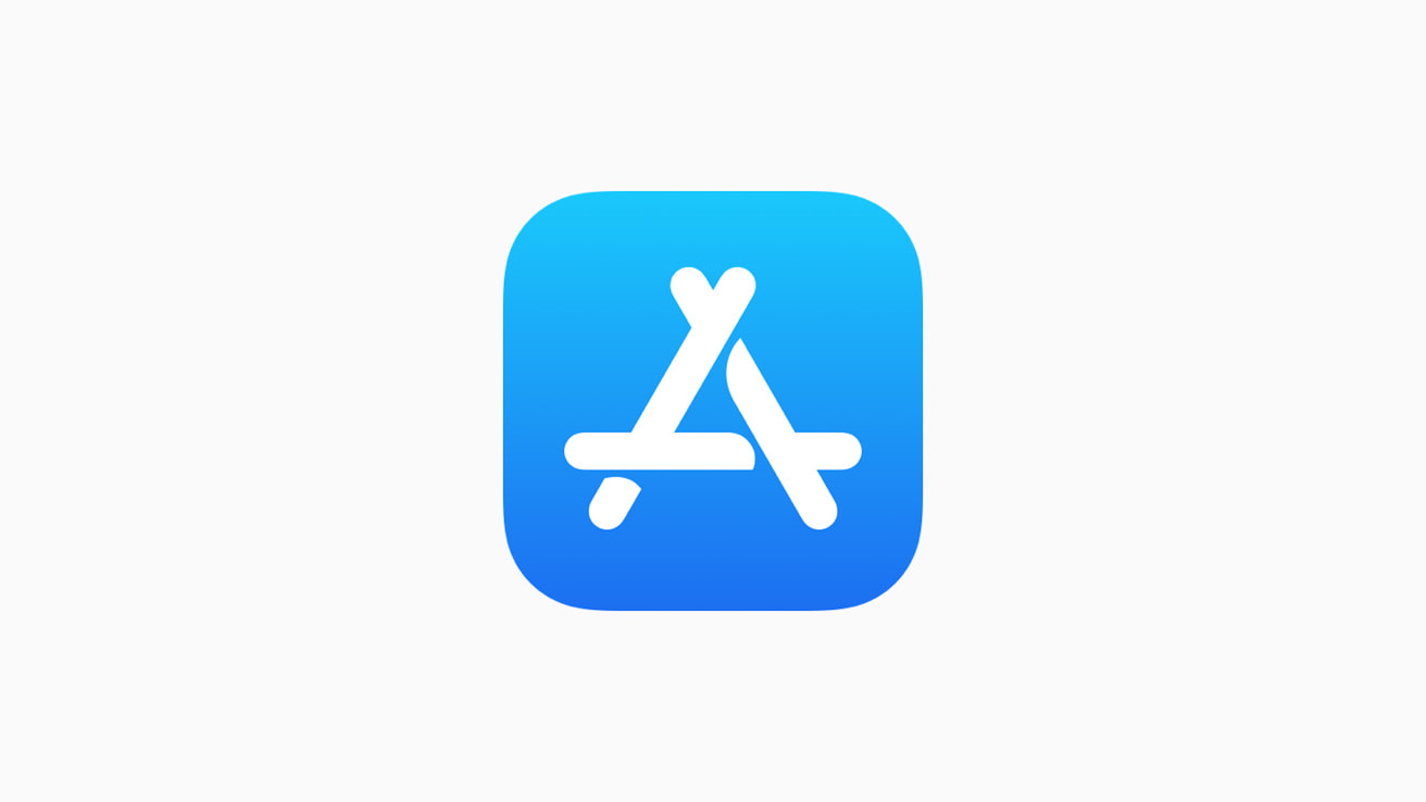 imagem mostra a logo da App Store