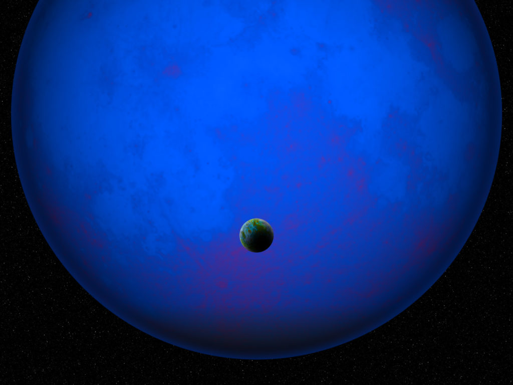 Imagem ilustra Urano para artigo sobre a descoberta de 3 novas luas em Urano e Netuno