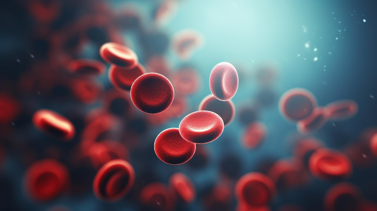 Imagem mostra hemoglobina para um artigo sobre a "bateria de sangue"