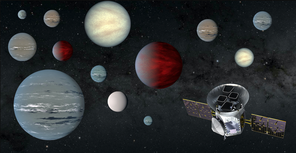 Imagem mostra exoplanetas descobertos para um artigo sobre o exoplaneta com o ano mais rápido descoberto
