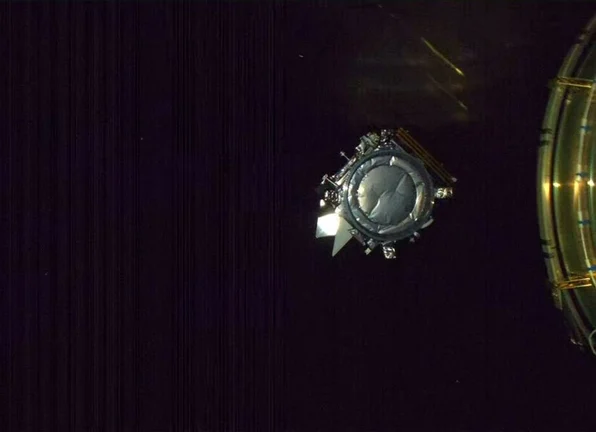 Imagem mostra satélite lançado pela SpaceX para monitorar os "sinais vitais" da Terra, para um artigo sobre o mesmo