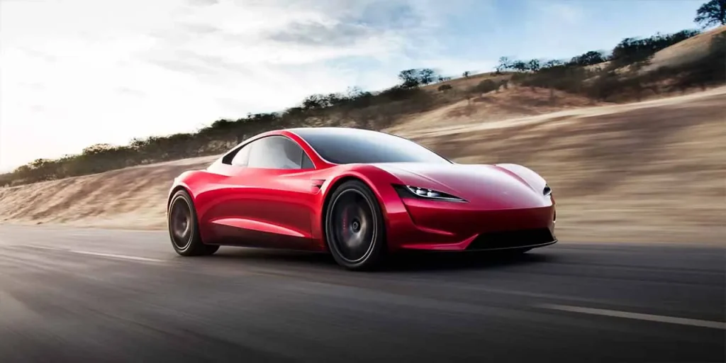 imagem do Tesla Roadster