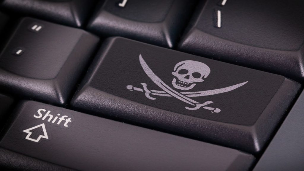 imagem de combate de pirataria