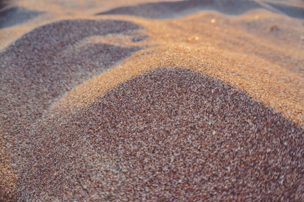 imagem de areia artificial