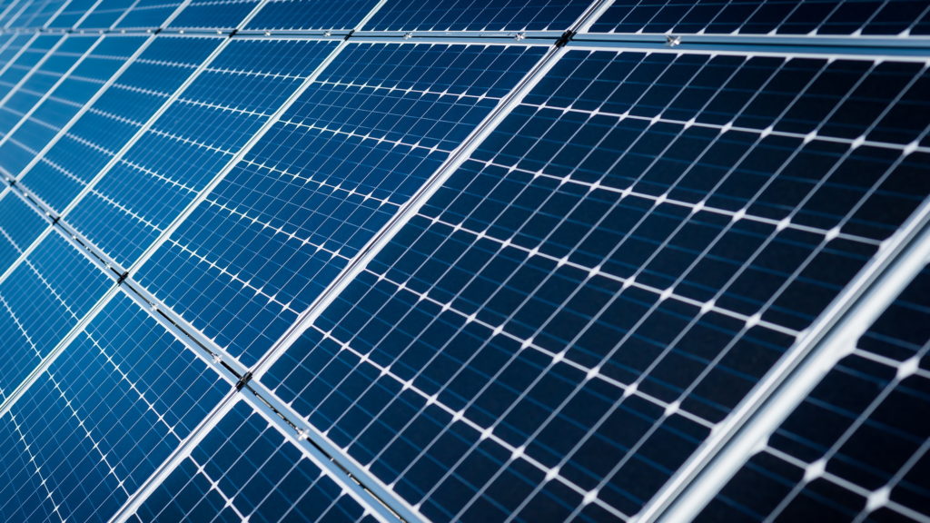 imagem de painel solar