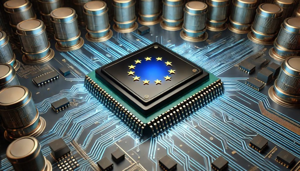 imagem de chips união europeia