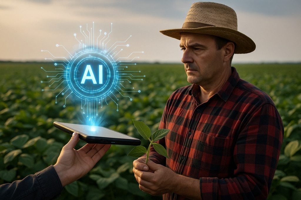 imagem de ia no agro