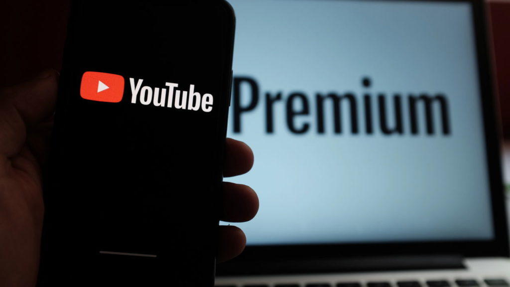 imagem de youtube premium