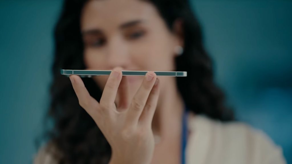 Edge é a aposta da Samsung nos celulares ultrafinos (imagem: divulgação)