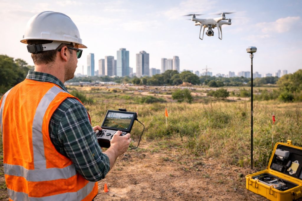Topografia com drones e GPS RTK: precisão, agilidade e economia para ...